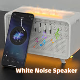 3 In 1 Bluetooth Speaker White Noise Sleep Night Light Humidifier All - in - one Machine Free Combination Of 8 Group Nature Sound - Show Gadgets